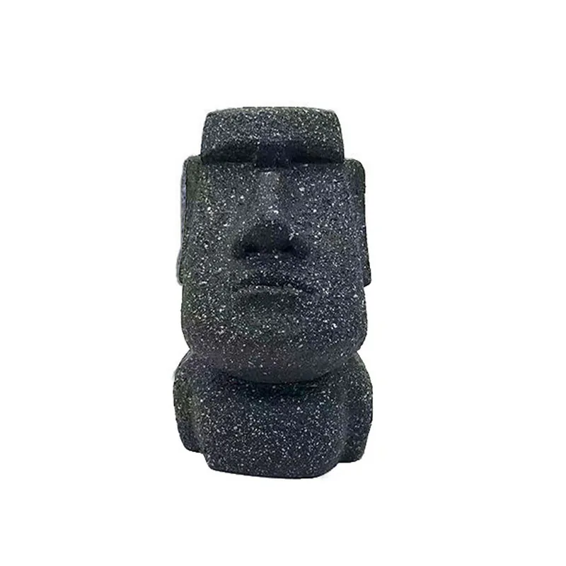 Moai Easter Glasses Holder – Stylish Easter Island Resin Statue for Desktop & Decor