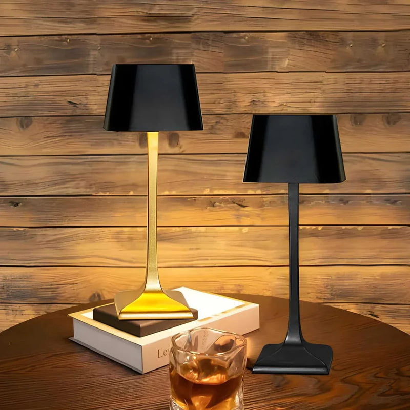 Wireless LED Table Lamp – Dimmable, Waterproof & Rechargeable