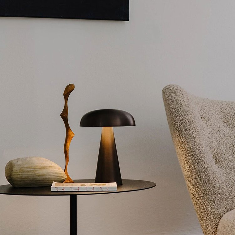 Nordic Rechargeable Mushroom Table Lamp