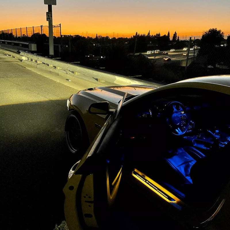 LED Car Door Sills | Pro Enhancement for Interior Aesthetics & Functionality - Upgrade Your Vehicle's Style