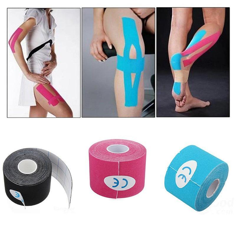 Sport Recovery Tape, blue, black pink