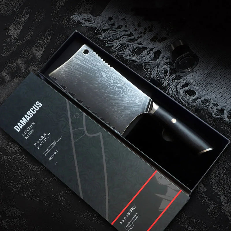 3-Piece Damascus Kitchen knife set