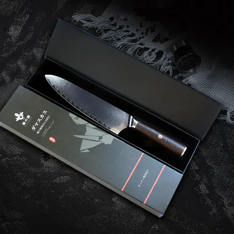 3-Piece Damascus Kitchen knife set