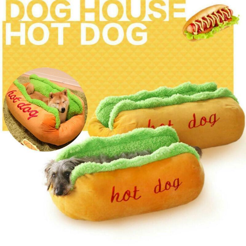 Comfy Hot Dog Bed for Pets