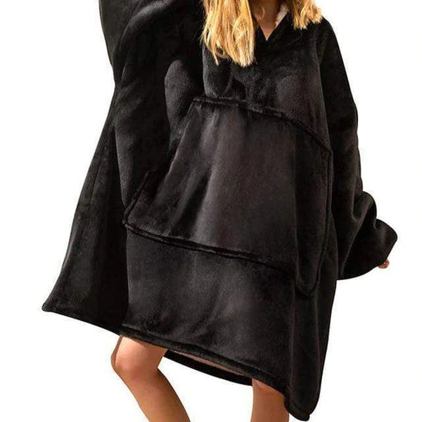 Oversized Blanket Sweater Hybrid