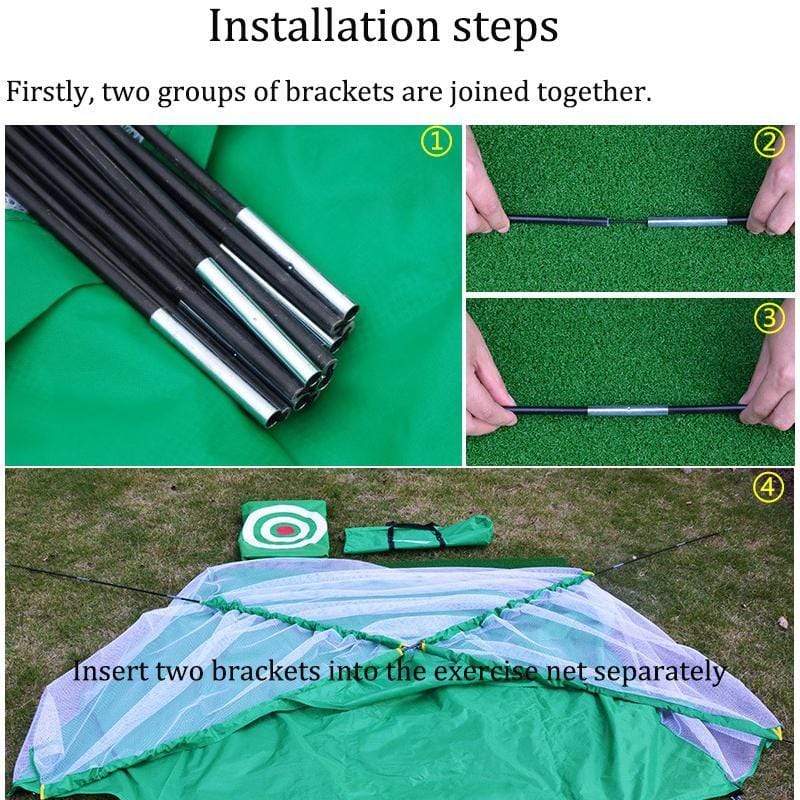 Golf-at-Home Practice Net