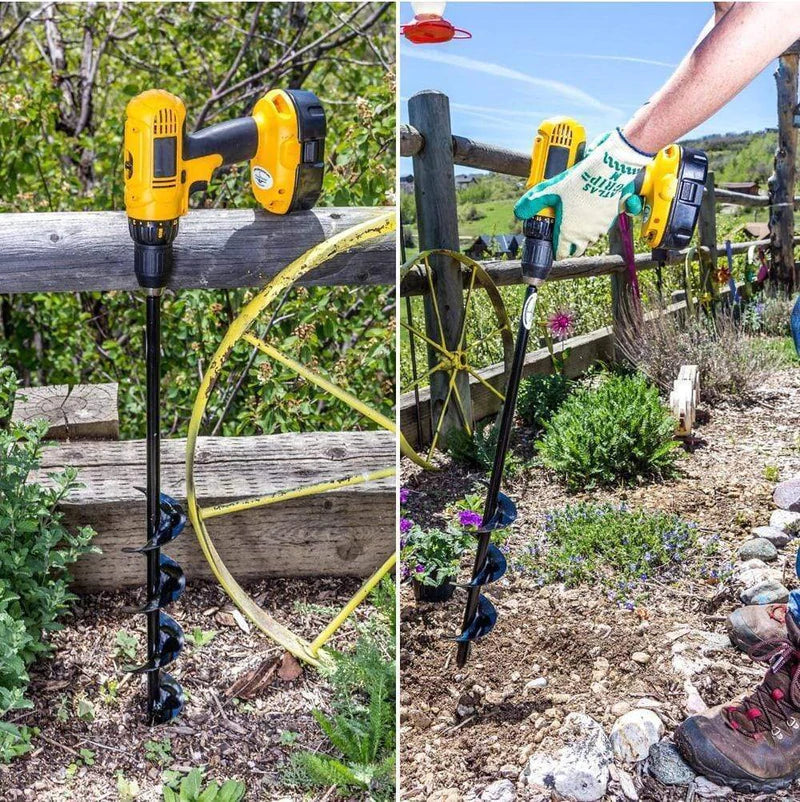 Spiral Garden Auger | Cordless Drill Bit