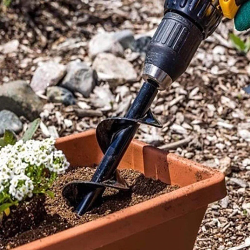 Spiral Garden Auger | Cordless Drill Bit