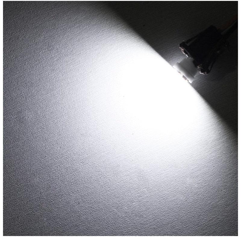 5x T10 W5W LED Lamp For Car Interior Instrunment 12V Auto Reading Dome License Plate Trunk Luggage 5W5 Super Bright White