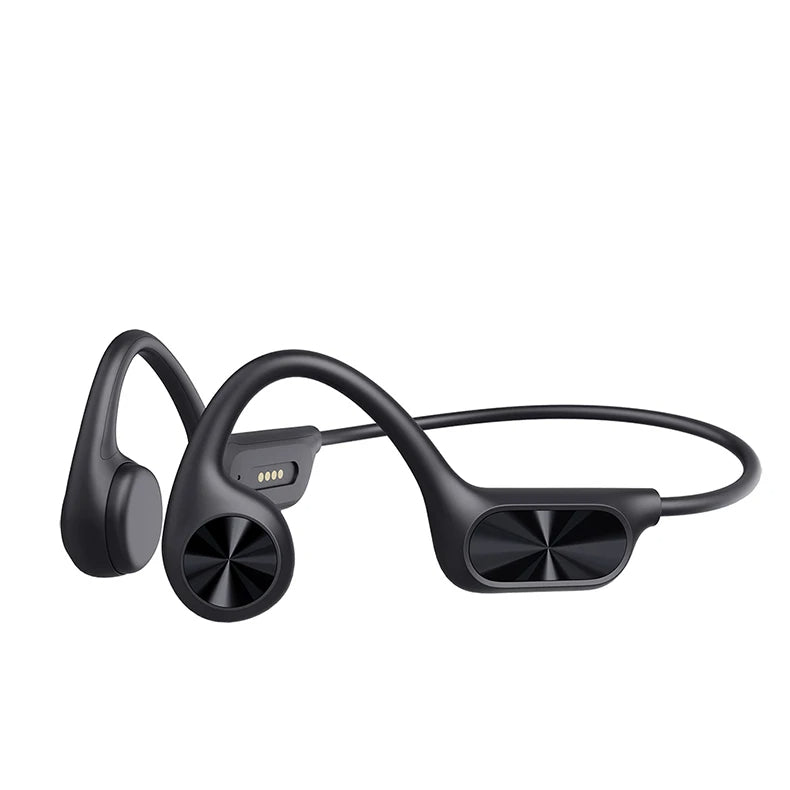 Waterproof Bone Conduction Swimming Earphones – Bluetooth 5.4 MP3 Headset (32GB)