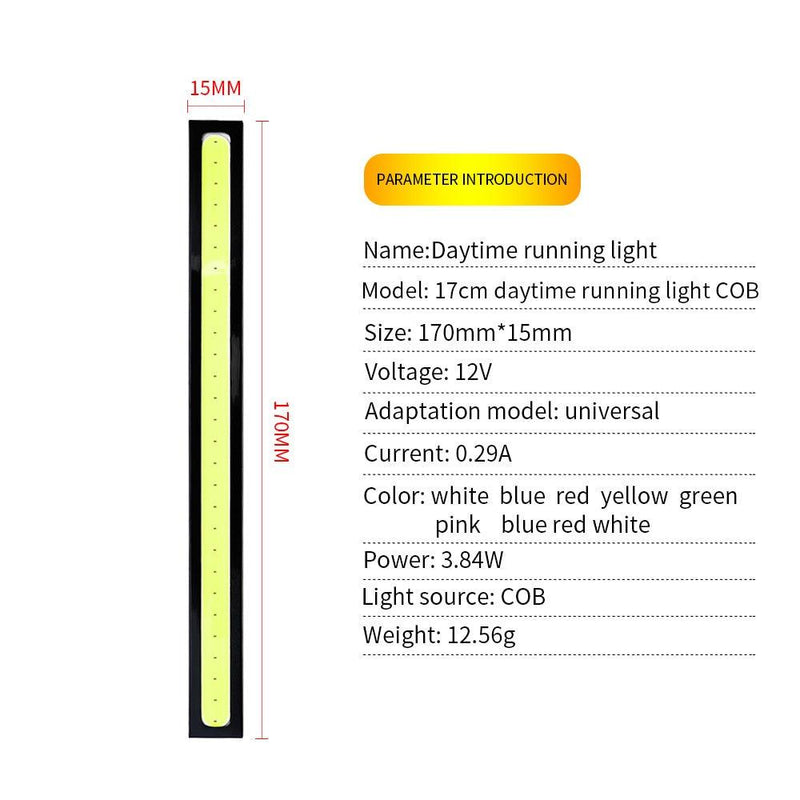 1pcs 17cm 12V Waterproof DRL LED Bulb For Fog