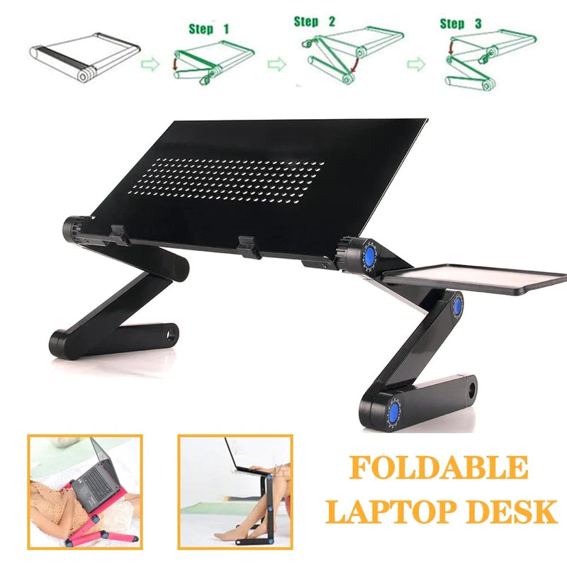 Lightweight Adjustable Laptop Desk for Bed