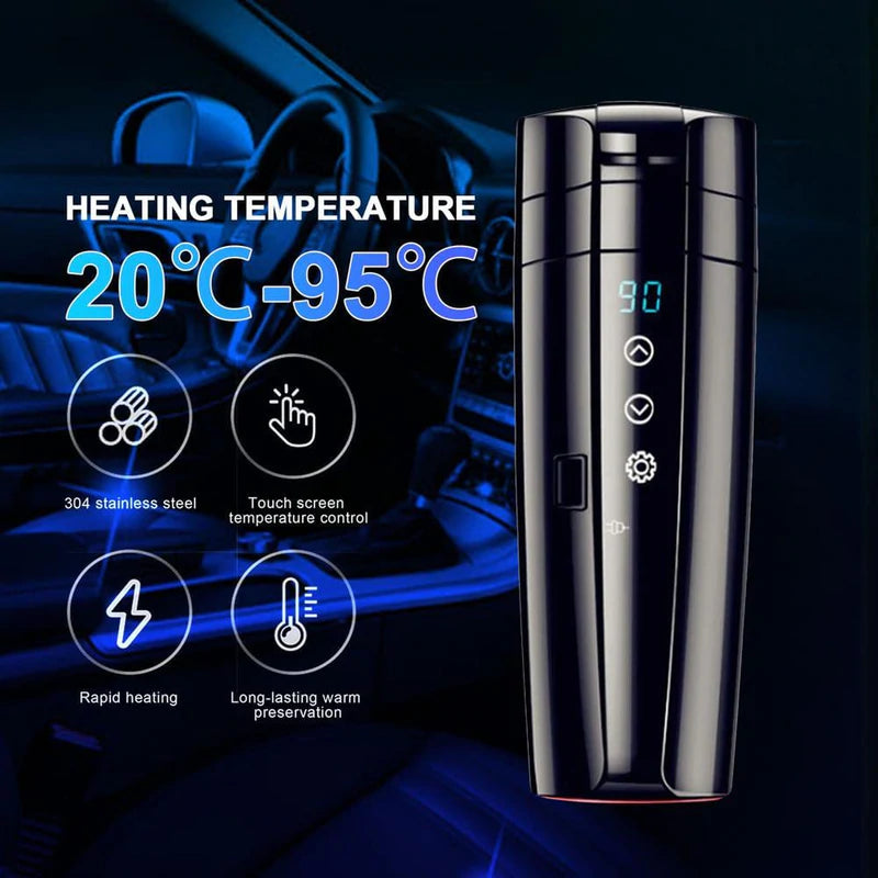 STAINLESS STEEL PORTABLE CAR HEATING CUP HOLDER