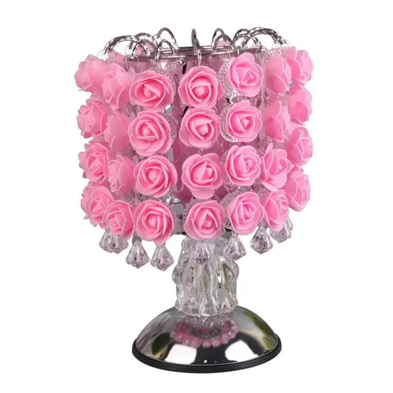 Pastel Rose LED Tree Lamp – Romantic Glow for Weddings, Parties & Cozy Home Vibes