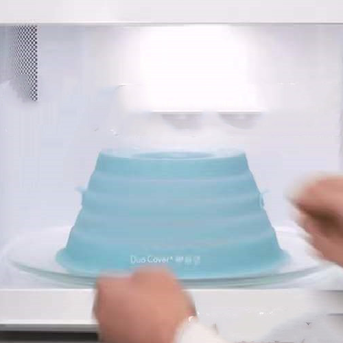 MicrowaveMate | Silicone Spillproof Safety Cover | Even Heat & Steaming