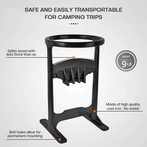 Manual Firewood Kindling Splitter Tool