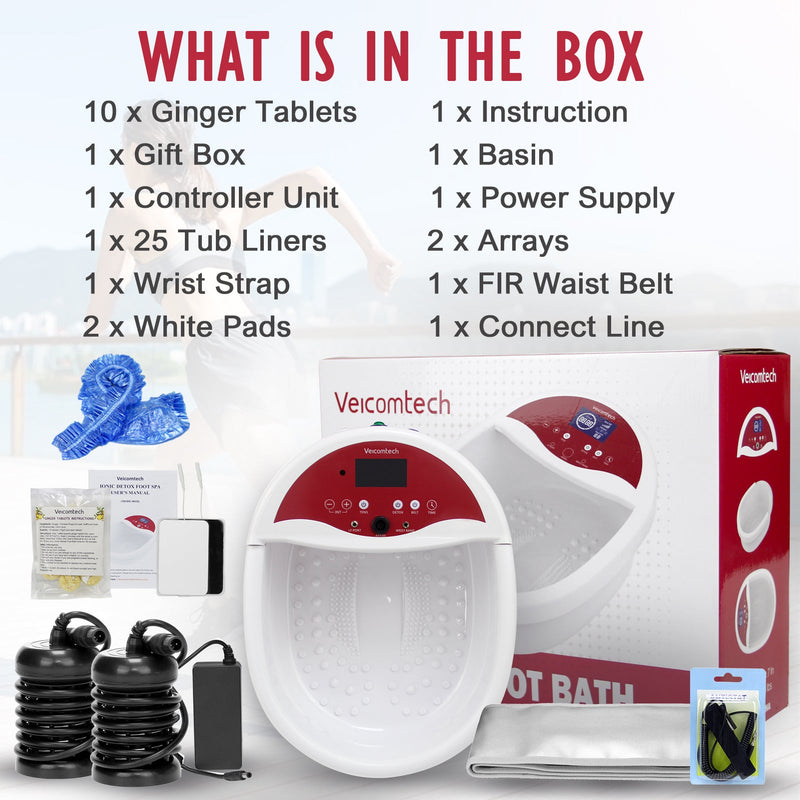 WL-801M Ideal Ionic Foot Detox Bath Spa Machine