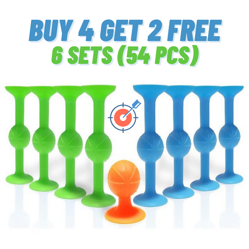 Sticky Darts Game Sucker Darts Trick shot Stick it Set Table game Accessories Indoor Outdoor Stress Reliver Toy