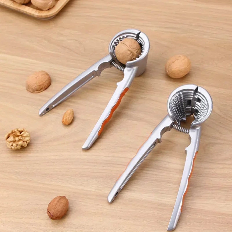 Heavy-Duty Nutcracker Tool – Crack Almonds, Walnuts, Hazelnuts & Pecans with This Easy Grip Kitchen Shell Breaker