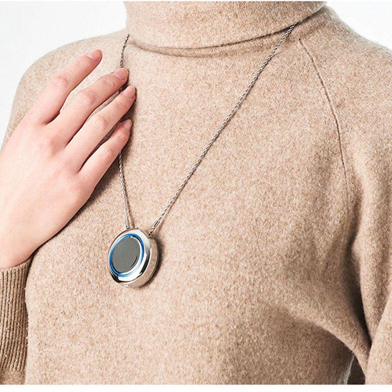 Personal Air Purifier Necklace | Wearable & Portable, Quiet Anti Viral Dust Pollen Smoke