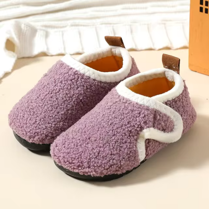 Warm Children's slippers | Warm and padded slippers for small children
