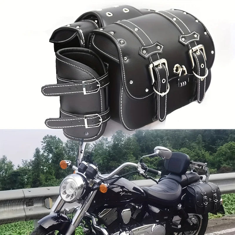 Vintage Voyager Motorcycle Saddle Bag