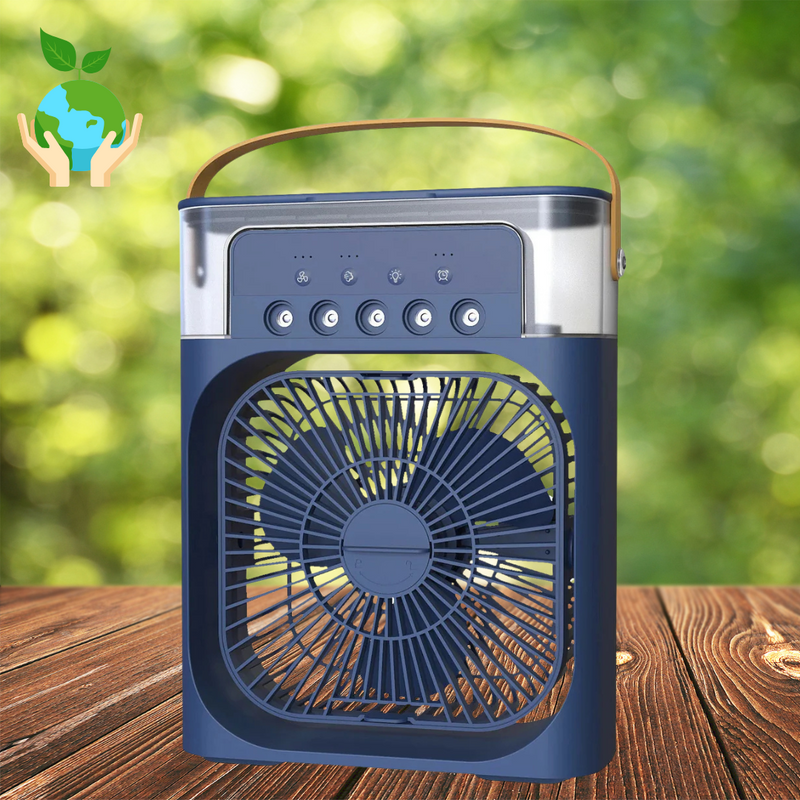 3-in-1 Air Cooler Humidifier | Portable, Adjustable Fan Speeds & Ideal for Bedrooms, Offices & Small Spaces