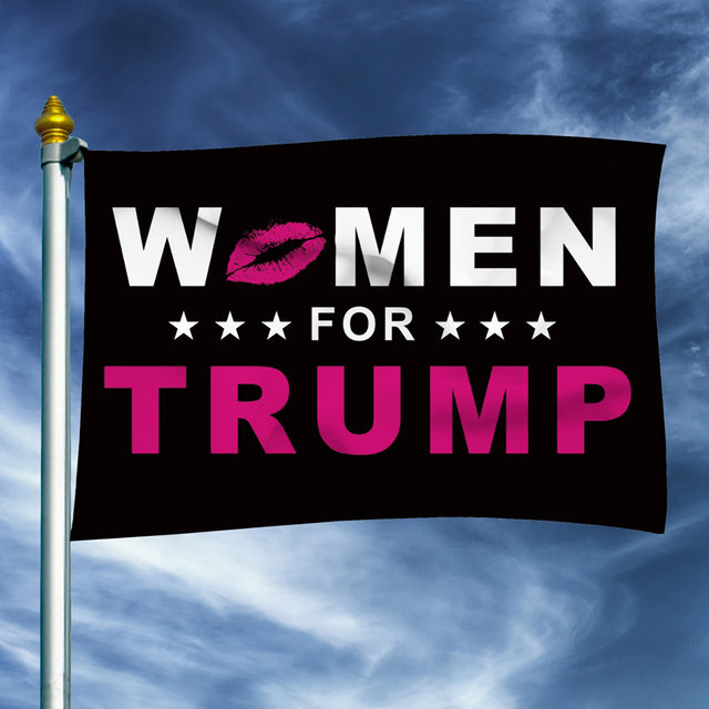 Women for Trump 3x5FT Donald Trump 2024 Flag Save America Again Presidential Election Make America Great Again