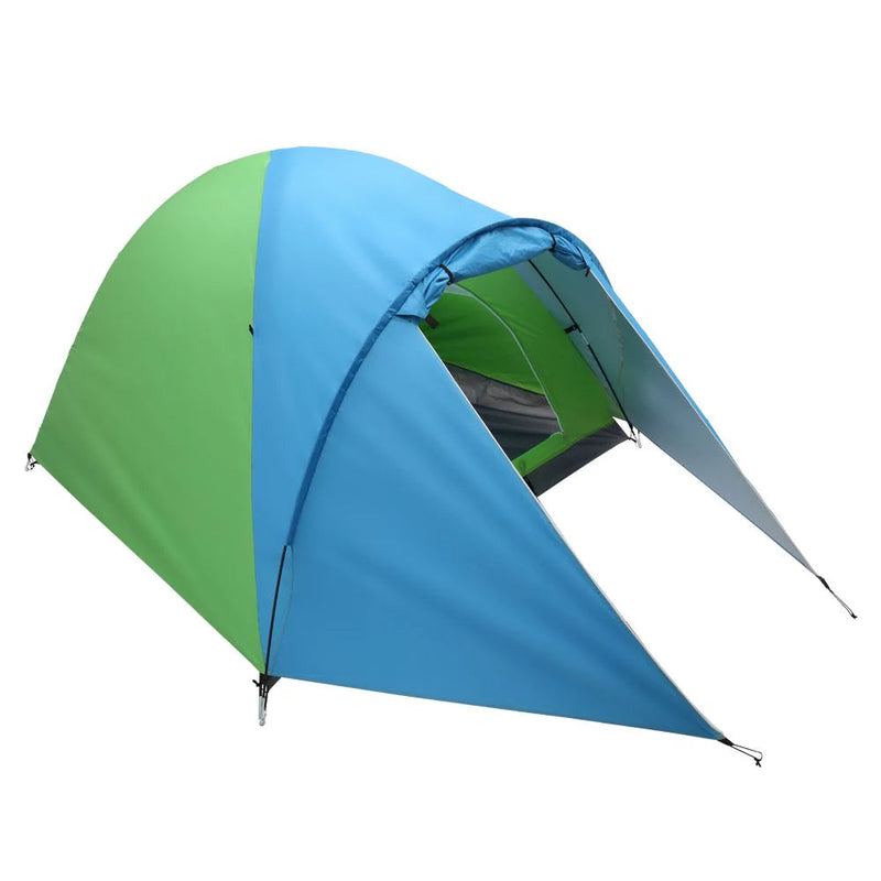 4-PERSON DOUBLE LAYER FAMILY CAMPING TENT