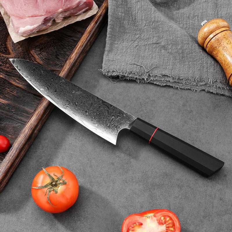 4-Piece Damascus Steel Kitchen Knife Set