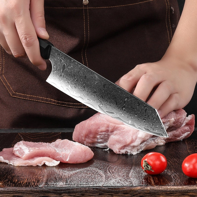 4-Piece Damascus Steel Kitchen Knife Set