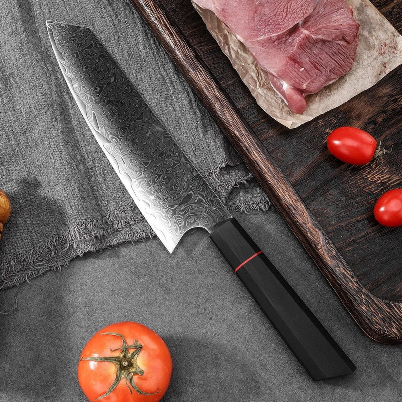 4-Piece Damascus Steel Kitchen Knife Set