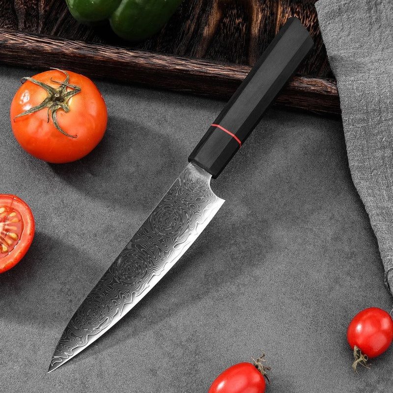 4-Piece Damascus Steel Kitchen Knife Set