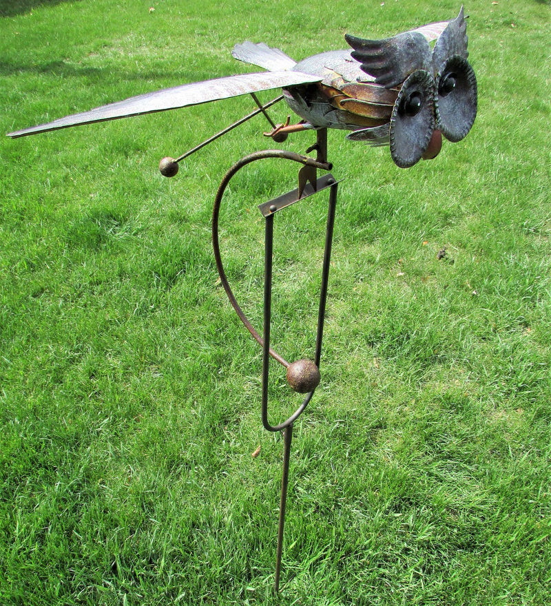 1:1 life-like-Garden Art-bird Garden patio decoration, large metal eagle large metal yard rooster garden decor