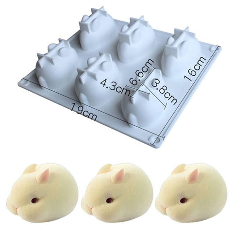 Bunny Silicone Cake Mold