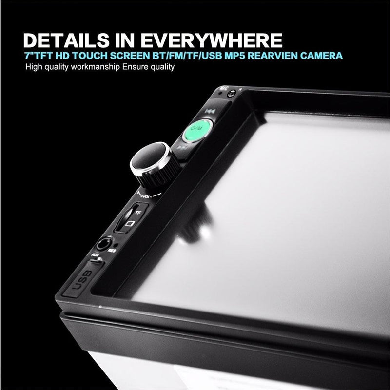 2 Din 7 Inch Car Stereo Touch Screen Multimedia MP5 Radio