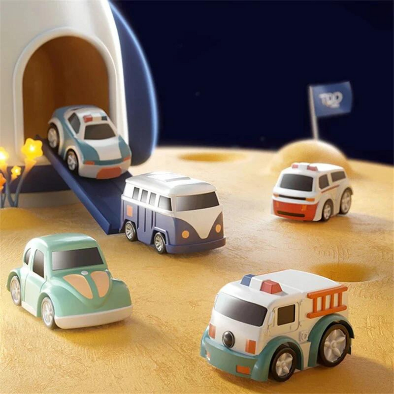 Vrimlo Educational Circuit | Montessori Space Adventure Race Track Universe