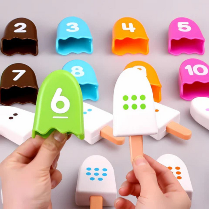 Vrimlo IceCream Master | Tel Ice creams Educational math toys