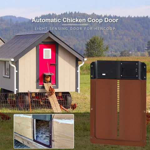 Automatic Chicken Coop Door with Light Sensor