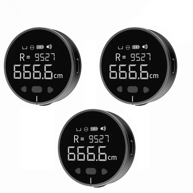 Smart Electronic Measuring Ruler Tape – HD LCD Rechargeable Digital Measuring Tool for Lines, Curves & Objects