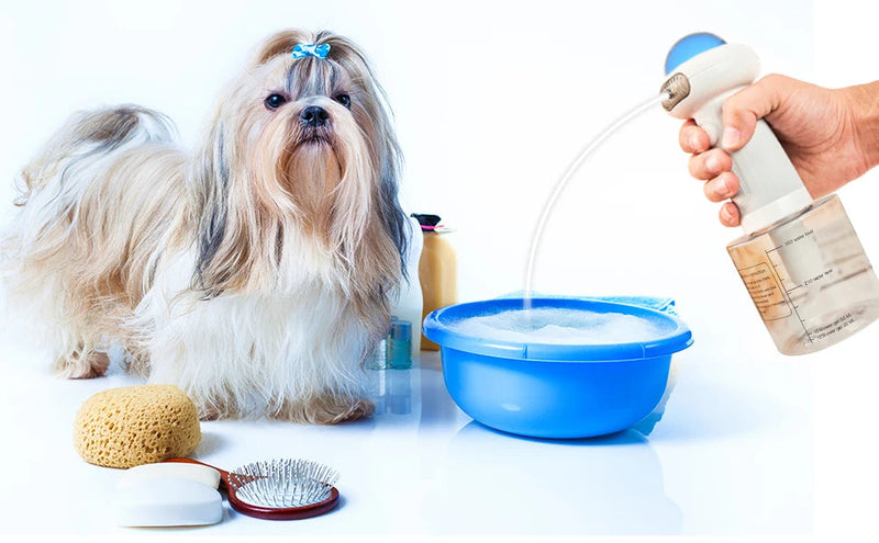 Electric Pet Cleaning Foam Machine – Deep Clean Waterproof Grooming Tool for Cats, Dogs & Fluffy Companions