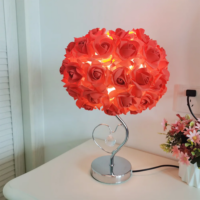 Pastel Rose LED Tree Lamp – Romantic Glow for Weddings, Parties & Cozy Home Vibes