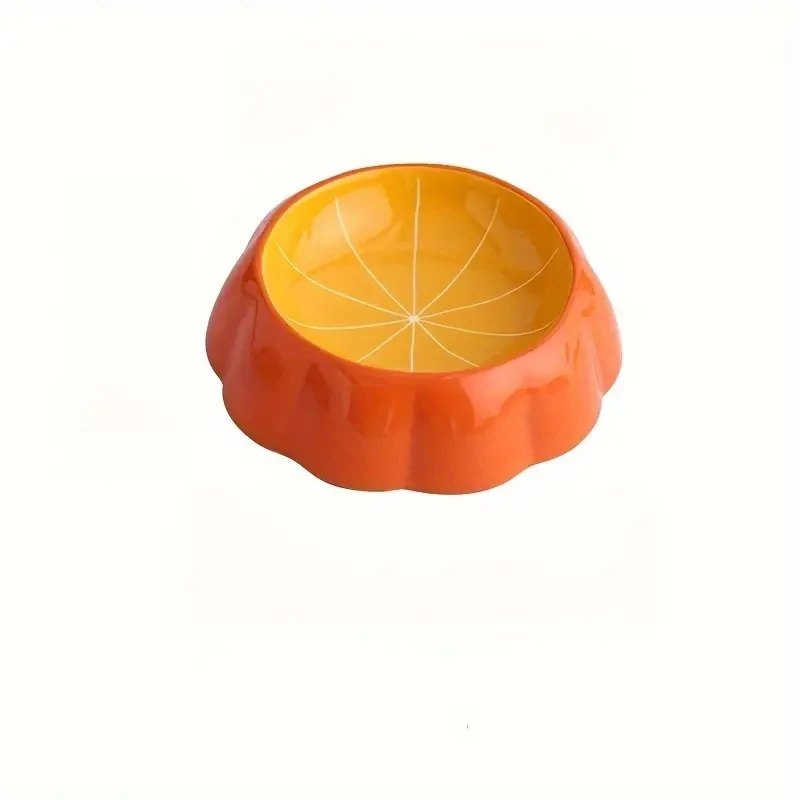 Fruit-Themed Ceramic Pet Bowl – Anti-Tip Food & Water Feeder in Watermelon, Strawberry & More