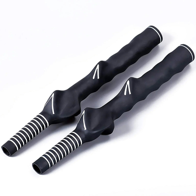 Golf Club Grips – Standard Rubber Swing Training Grip for Right and Left-Handed Golfers, Teaching Aid