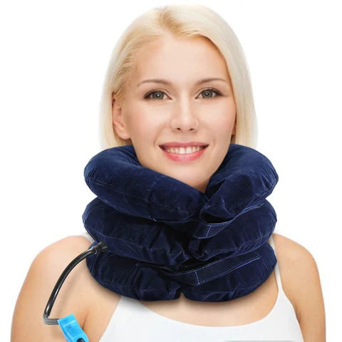 Inflatable Adjustable Cervical Neck Traction Device