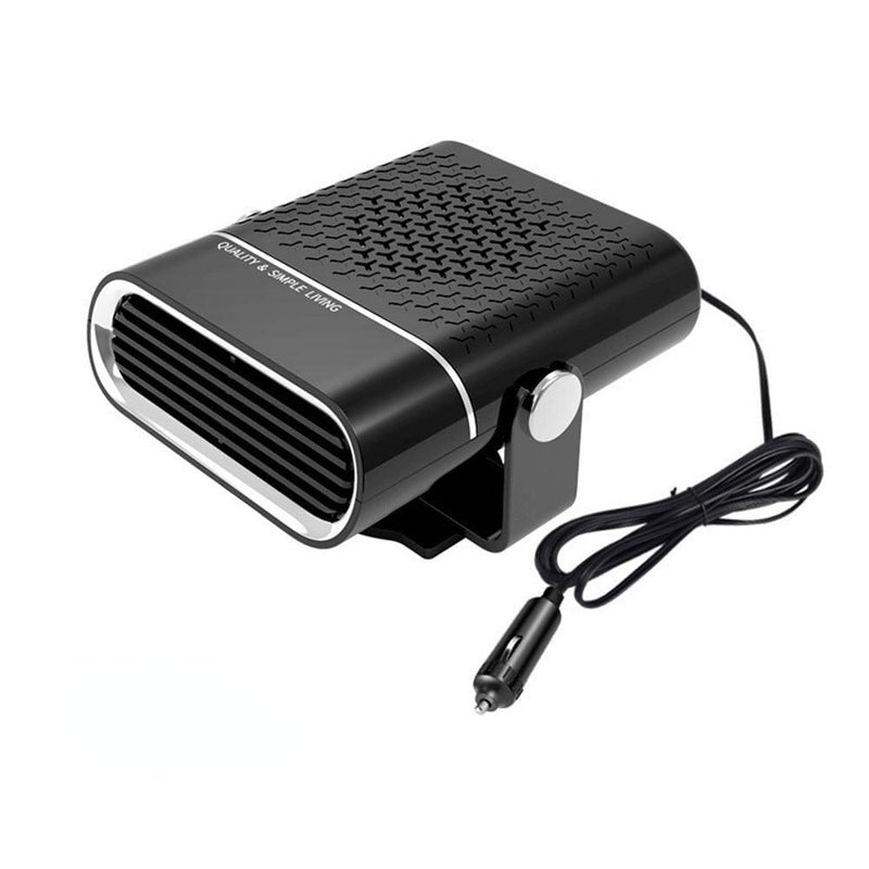 2024 Portable Car Heater Fast Heating Quickly Defrost Defogger Demister Heat Cooling Fan