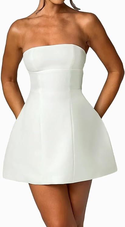 Backless Slim Mini Tube Dress – Sexy Patchwork Summer Party Dress for a Chic & Elegant Look