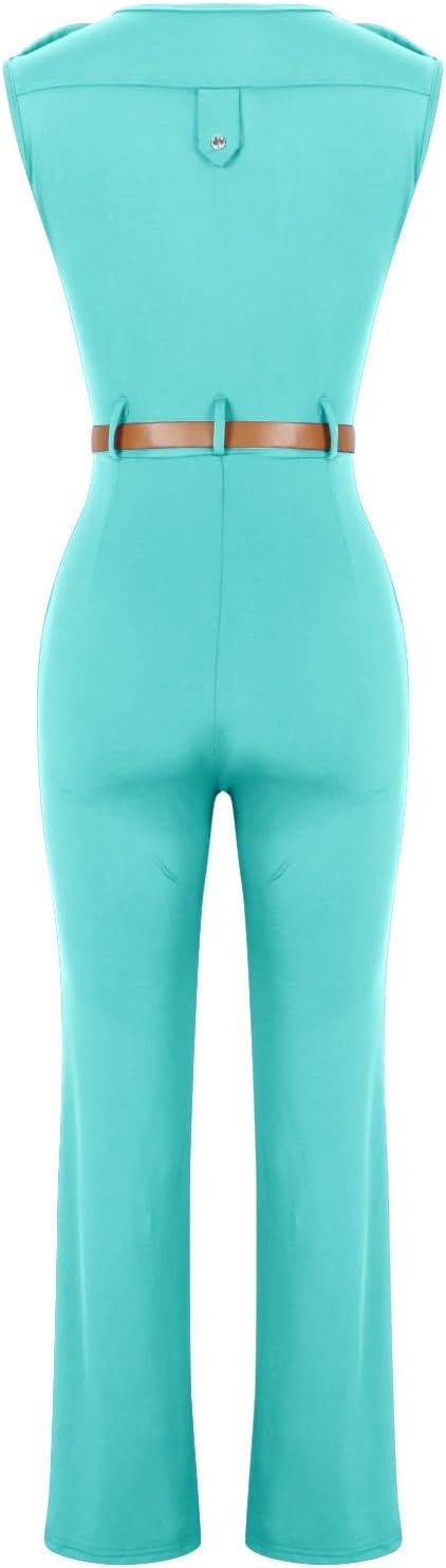 Chic Two-Piece Summer Round Neck Vest Top Tracksuit – Cap Sleeve Crop Top & High-Waist Pocket Pants Lounge Set