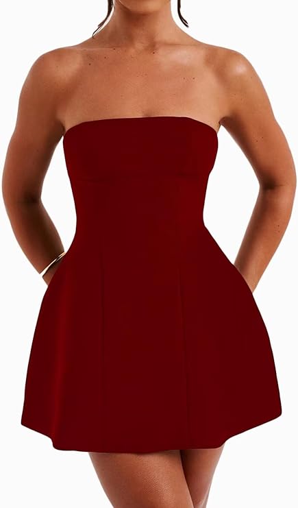 Backless Slim Mini Tube Dress – Sexy Patchwork Summer Party Dress for a Chic & Elegant Look