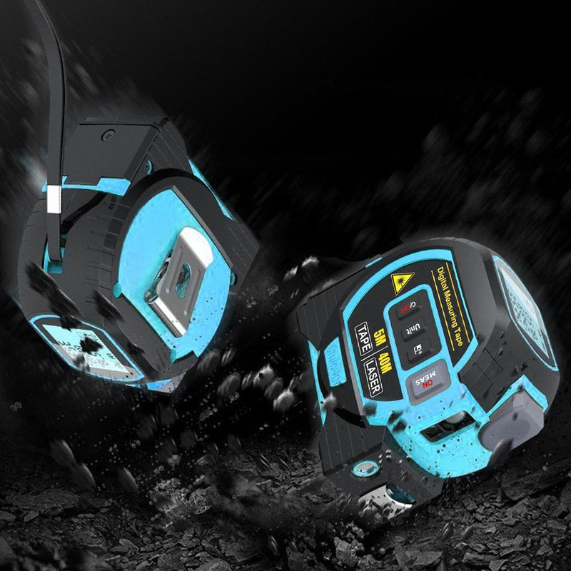 3 in 1 LCD Laser Tape Measure